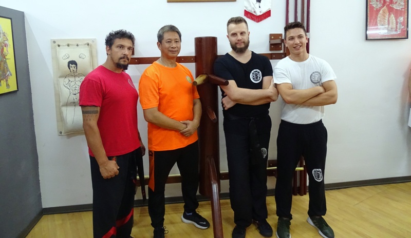 Kung Fu Academy di Sifu Mezzone Caserta Seminario di Weng Chun Tang Yik con GM Sunny So in Italia presso la scuola di arti marziali di wing chun e kung fu a Caserta (2)